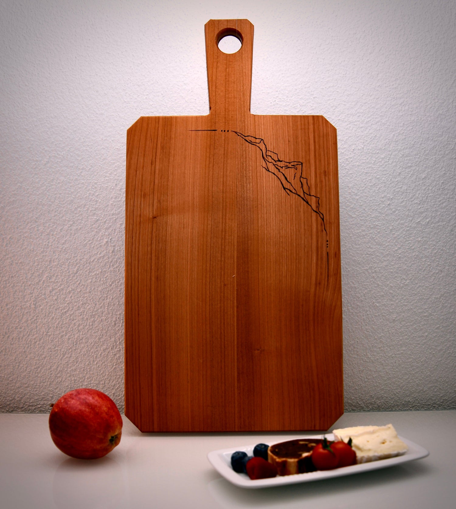 Wooden boards Eiger Silhouette