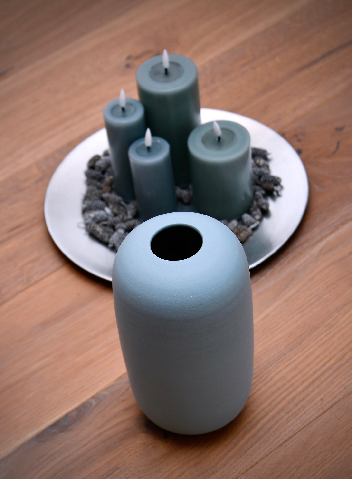 Dune 45 Vase hellblau