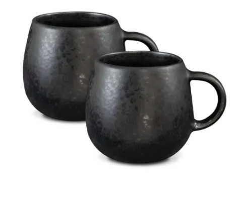 Kleine Tassen BLACK STONE (2er-Set) (Schwarz)
Grosse Tassen BLACK STONE (2er-Set) (Schwarz)