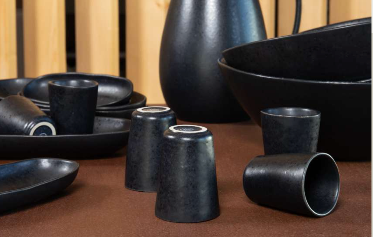 Espresso Becher BLACK STONE Set