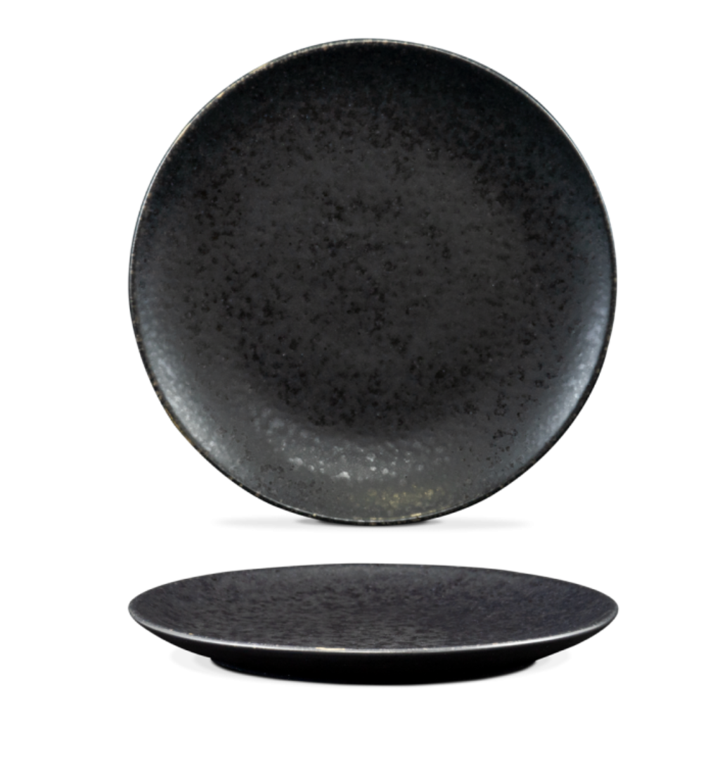 Dessert Teller BLACK STONE Set