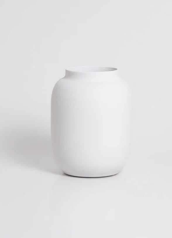 Blanc 04 Vase weiss