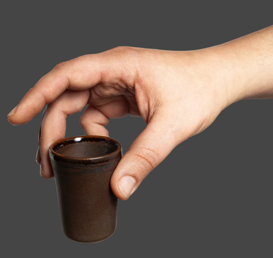 Espresso Becher COFFEE (6er-Set) (Braun)